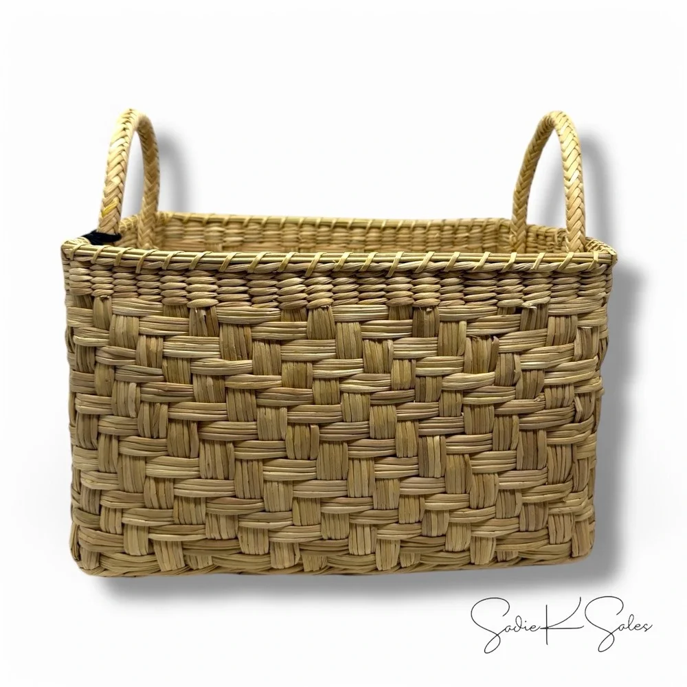 Small Rectangular Woven Storage Basket - Hearth & Hand Magnolia, Target